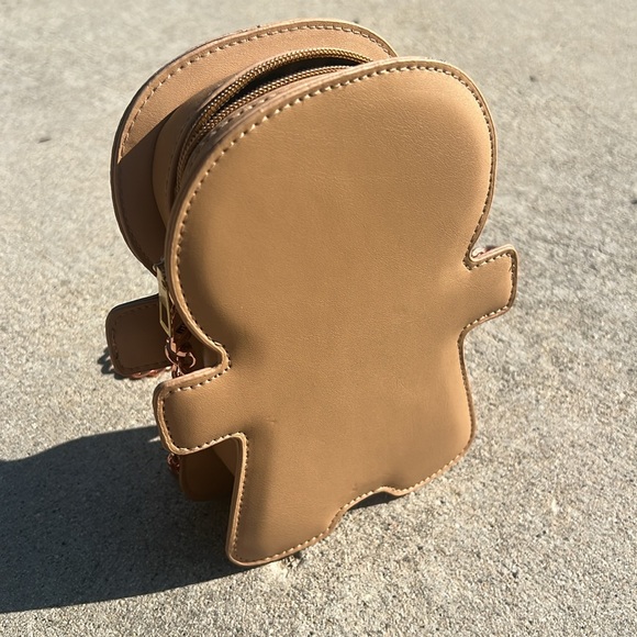 Ginger bread novelty micro purse / fits iPhone 14 Pro Max - Picture 9 of 9